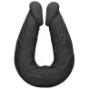 Real Rock Skin Double gode Realrock 36 x 4.4cm Noir